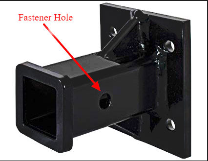 hitch receiver - not curt - just for demo purposes v1 f1