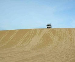  The 4wd Sprinter conversion took on the Southern Oregon Sand Dunes 1