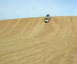  The 4wd Sprinter conversion took on the Southern Oregon Sand Dunes 4